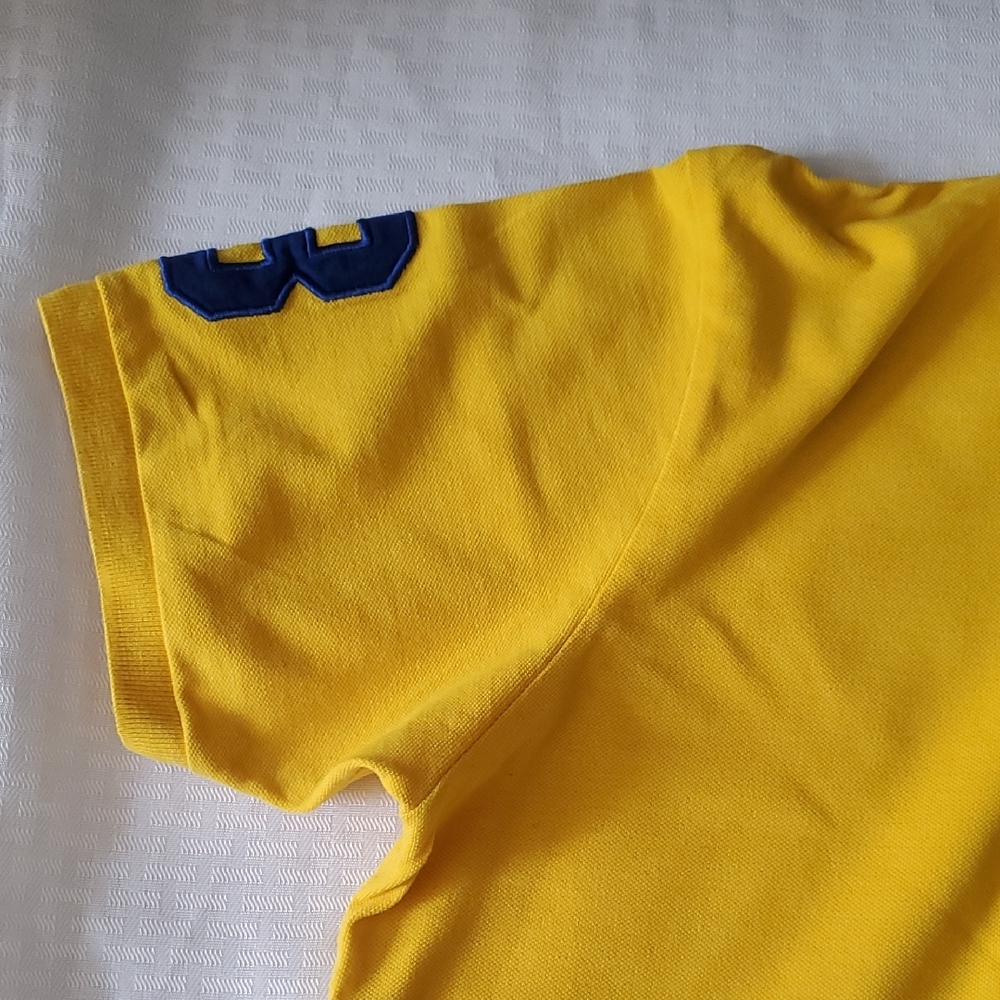 U.S. Polo Assn Big Yellow Polo Large Poney XL Shirt - Picture 5 of 11